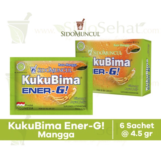 

KukuBima Energ-G! Mangga - Energi drink