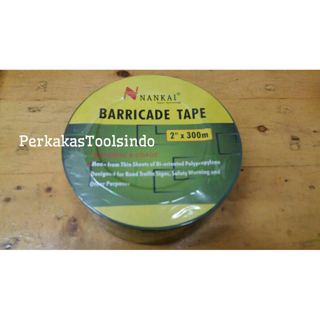 

ORIGINAL Police Line / Pita Pengaman / Barricade Tape NANKAI 2' X 300M Murah