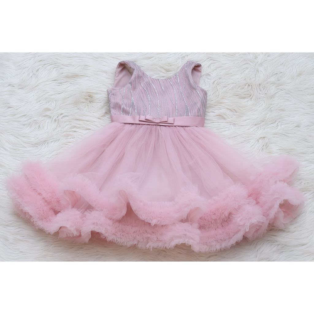DRESS PREMIUM ANASTASYA/ GAUN ULANG TAHUN/ GAUN PESTA/ GAUN UNTUK HADIAH/ BAJU KOSTUM ANAK/ BAJU BUL