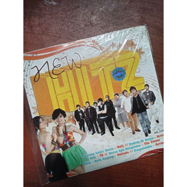 CD audio original kompilasi indie band HITZ nagaswara