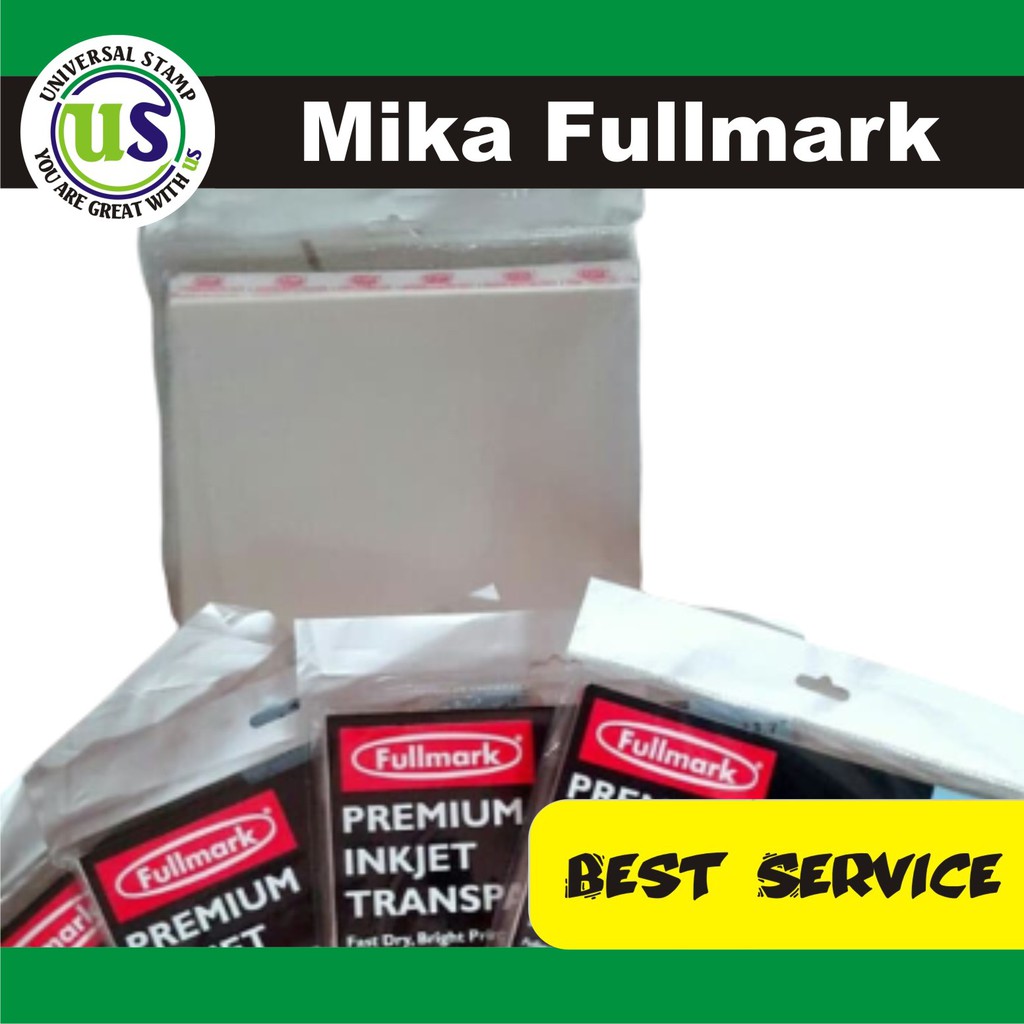 Plastik Mika Fullmark Untuk Film Stempel Sablon dll