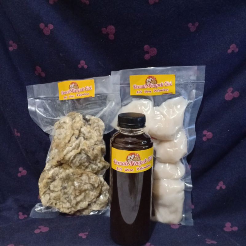 

PAKET PEMPEK MIX KULIT+TELIR KECIL+CUKO 250ML