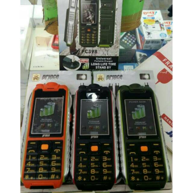 Hp Prince PC398 New (Batt 10.000 mAh) Long Life standbye