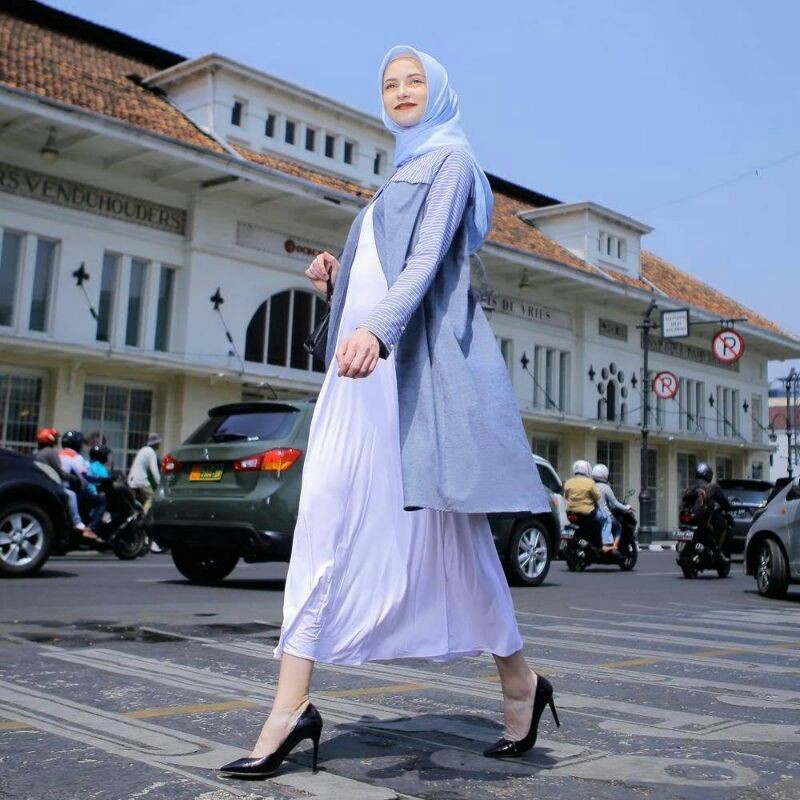 INNER ARDICIA ZOYA HEIQ gamis dalaman manset dress
