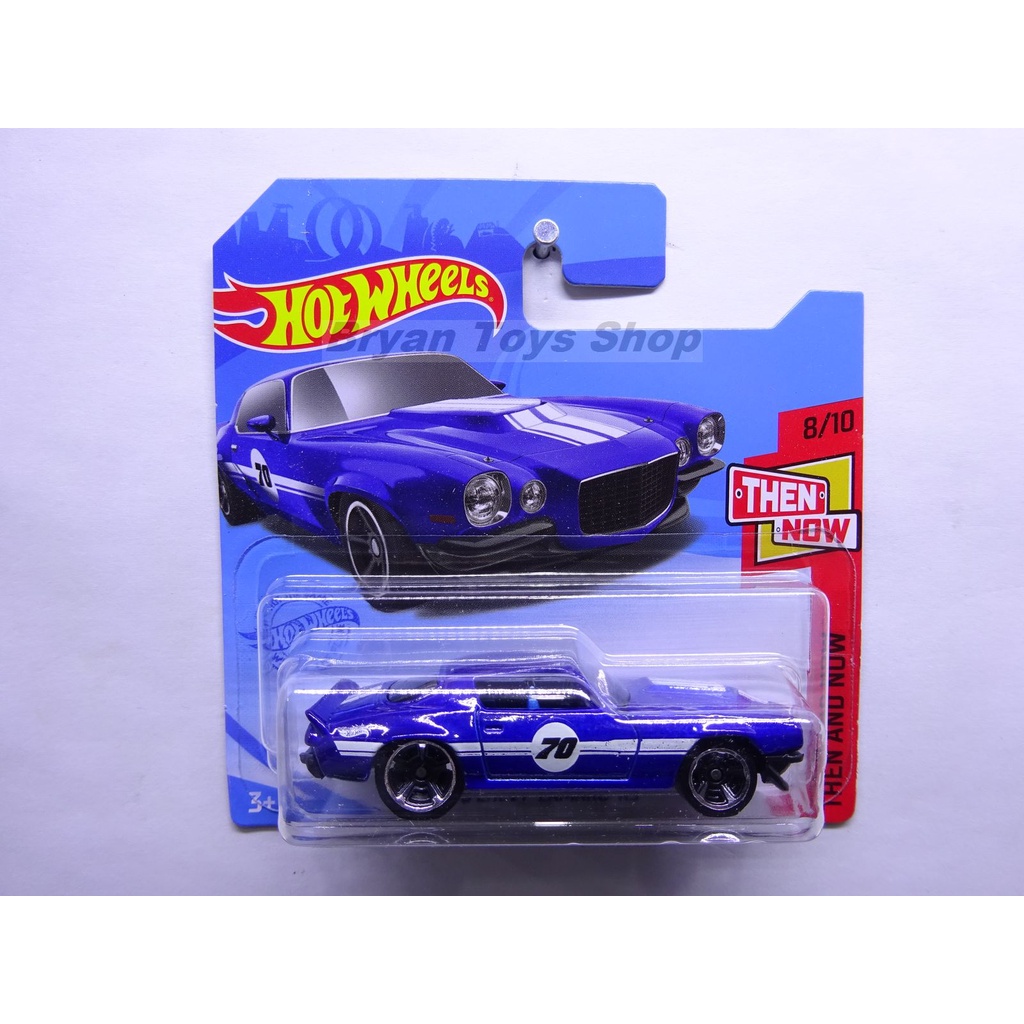 Hot Wheels SC 70 Chevy Camaro RS Biru