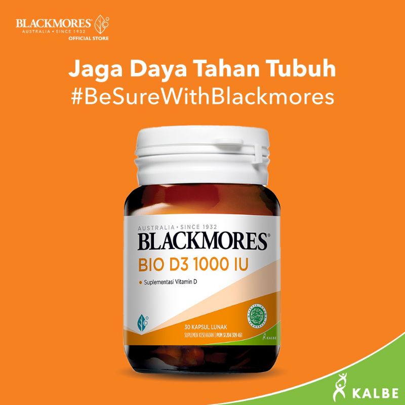 Blackmores D3 1000 IU (30)/Vitamin D3