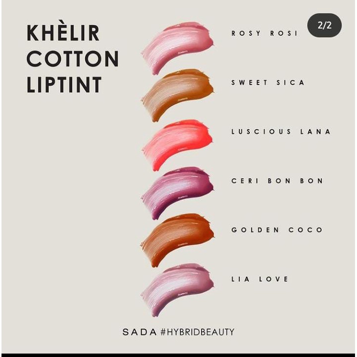 Sada Khelir Cotton Lip Tint