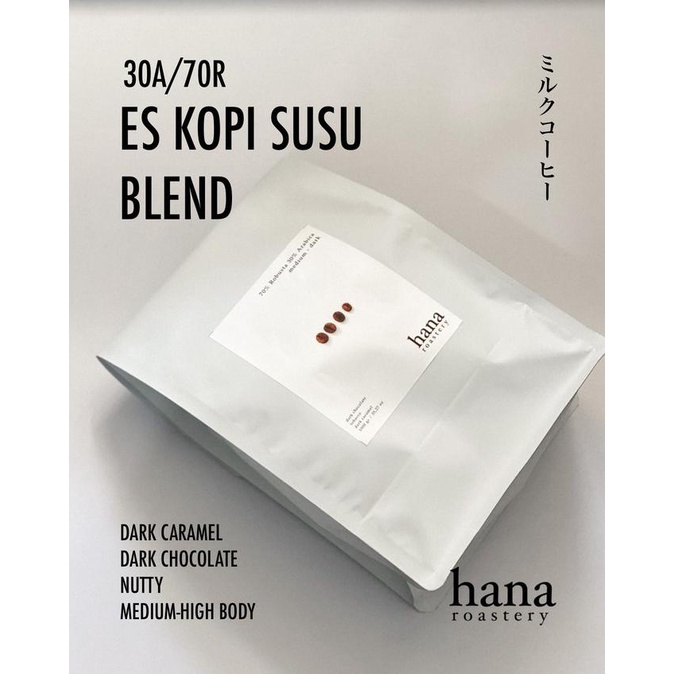 

BLEND ES KOPI SUSU - 30/70 Arabika Robusta Biji Espresso Roast 1kg