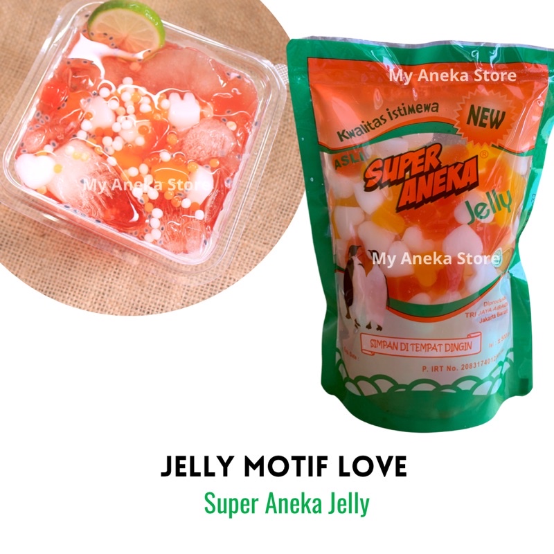 

Jelly motif Love "Super Aneka Jelly