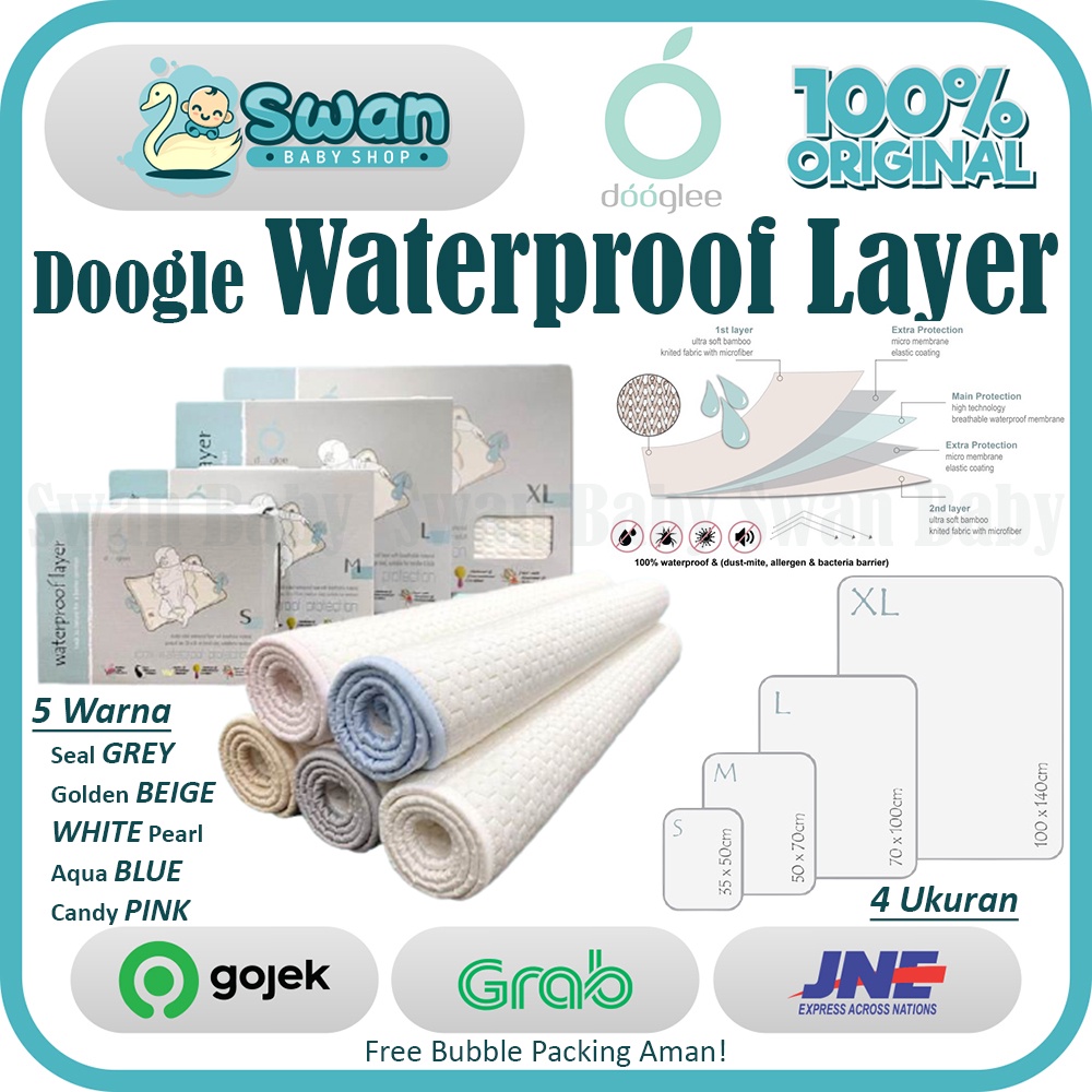 Dooglee Waterproof Layer / Perlak Bayi Premium - Size L