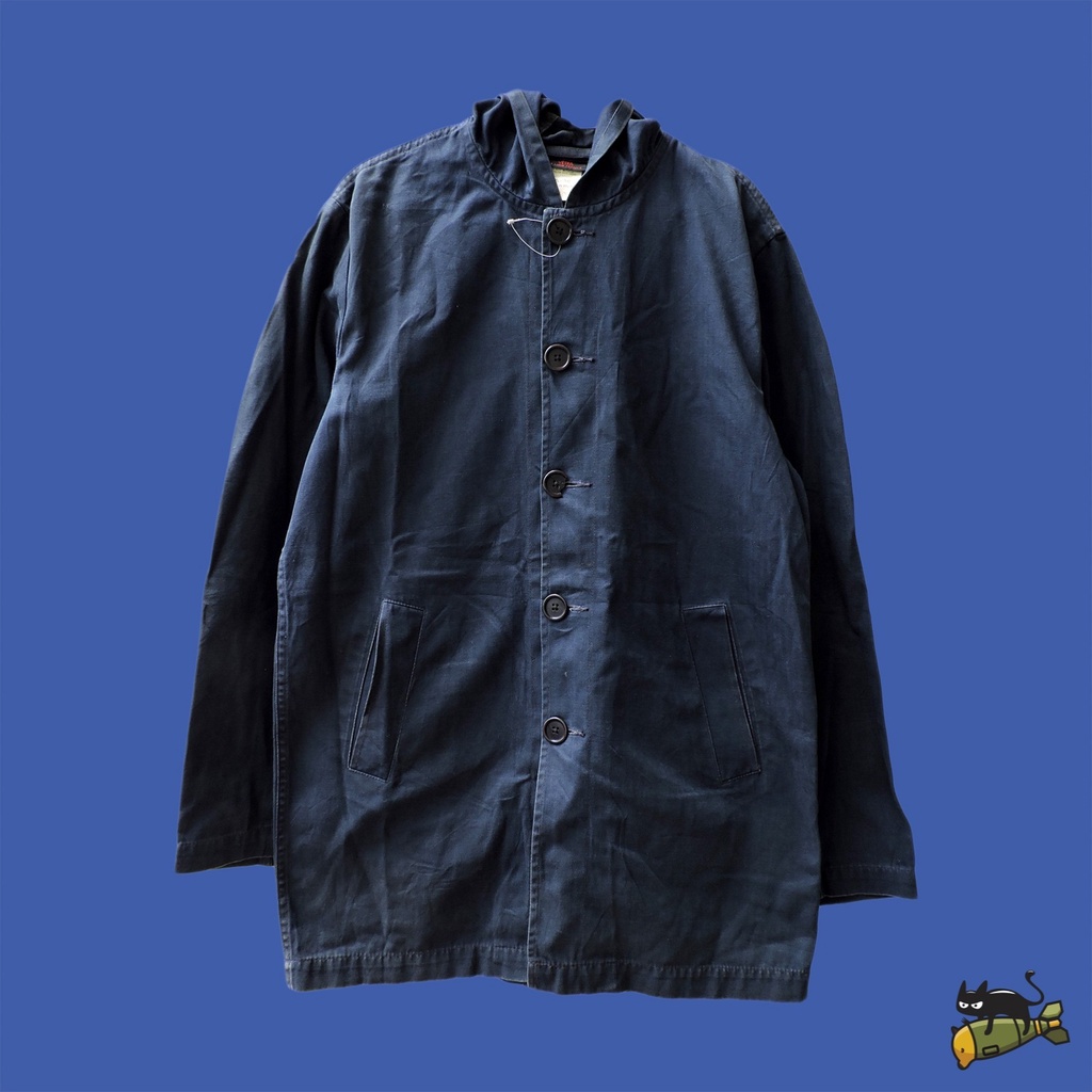 Vetra Le Lude France Herringbone Long Coat