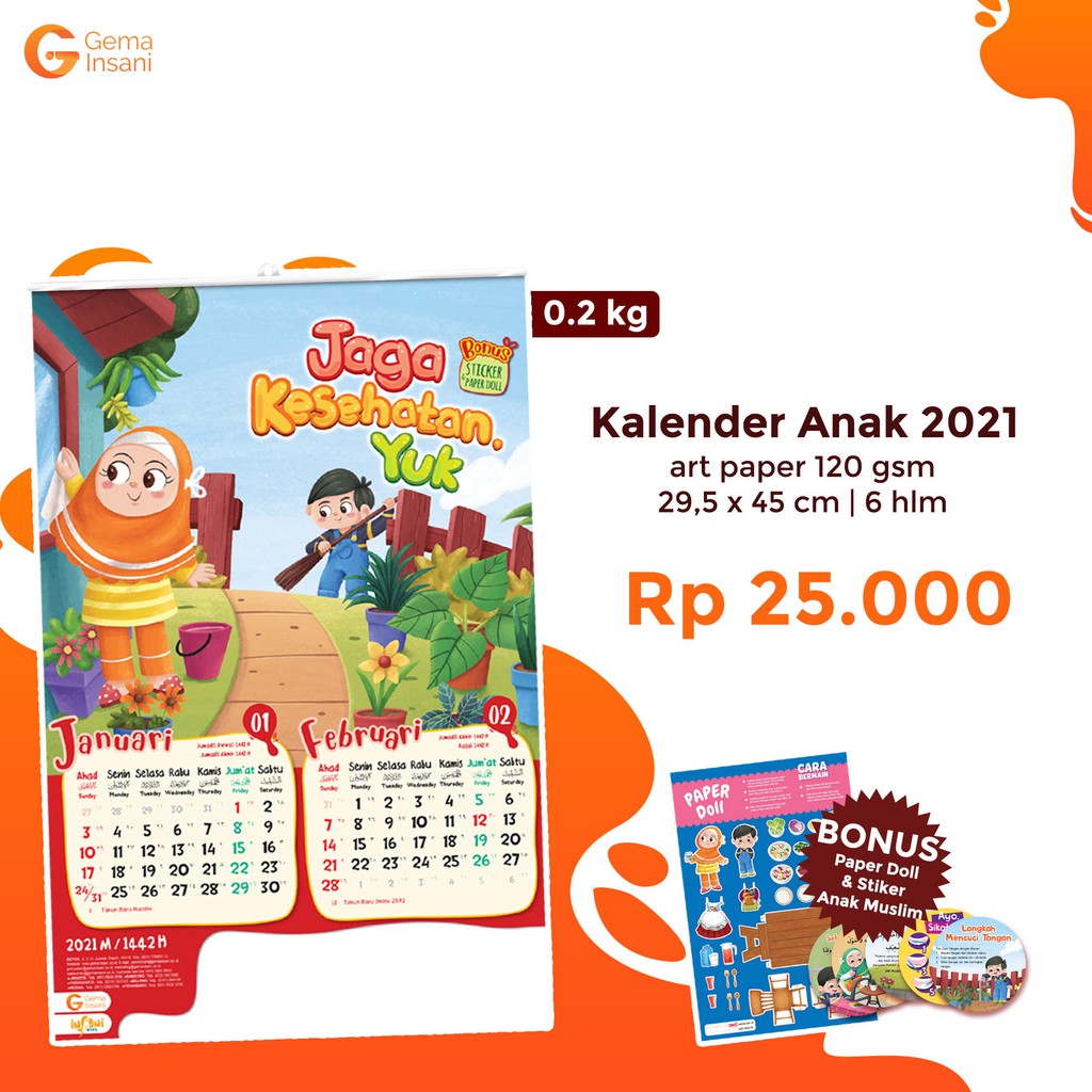 

Kalender Anak 2021