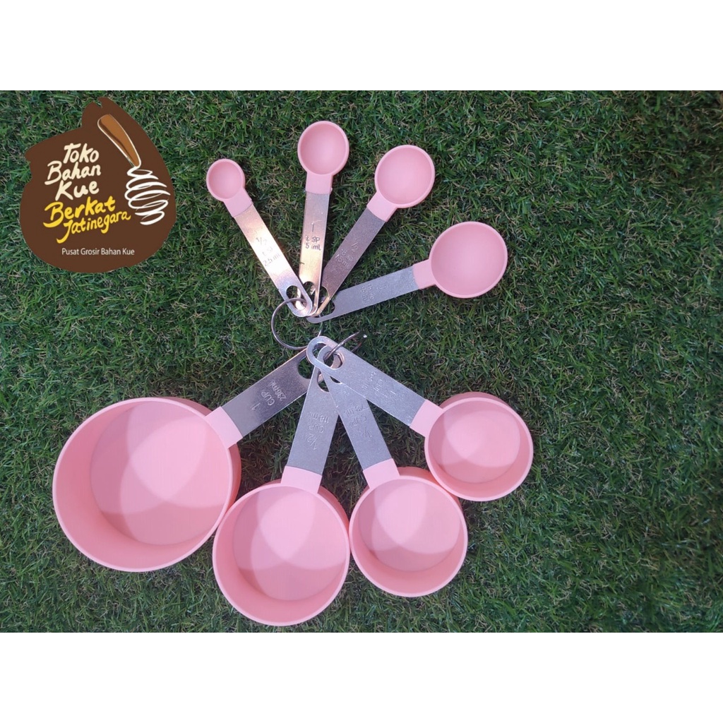 SENDOK TAKAR 8 IN 1 / MEASURING CUP SPOON CUP TBSP ML