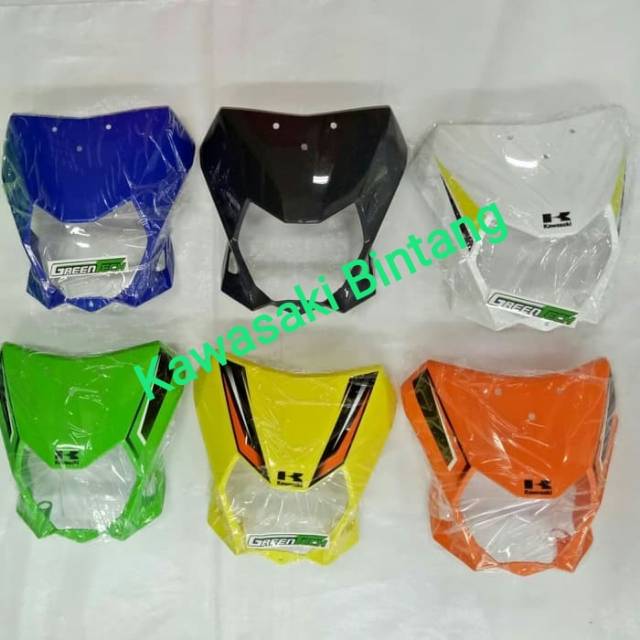 BATOK KEPALA LAMPU COVER LAMPU KLX BF - DT BF 150