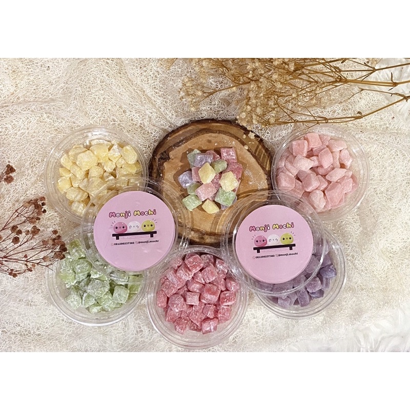 

MOCHI MOCI KECIL BISA UNTUK TOPPING ES KRIM FROYO