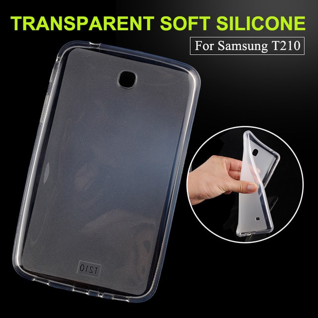 ULTRATHIN SOFTCASE CLEAR JELLY CASE T210 SAMSUNG TAB 3 7 GOOD QUALITY