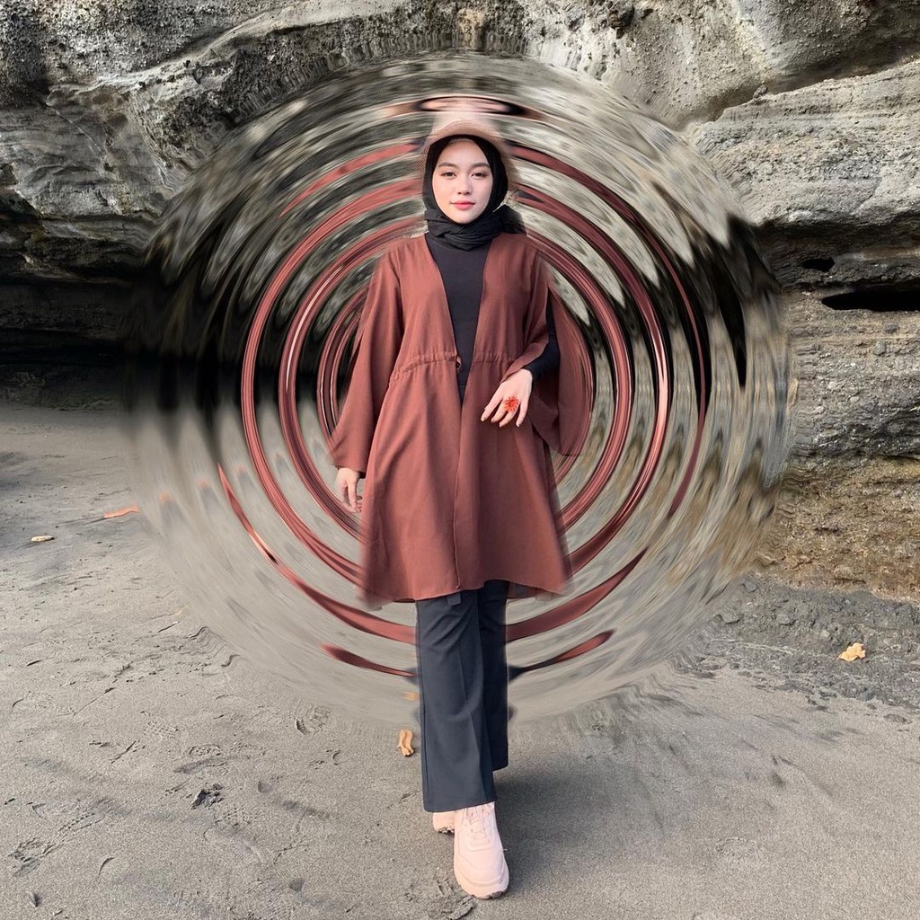 Baju atasan CHARLIAH outer cardigan baju atasan wanita terbaru cardigan wanita