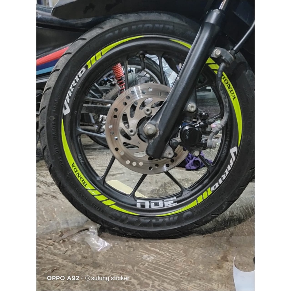 Stiker Lis Velg Motor Honda Vario Cutting Sticker List