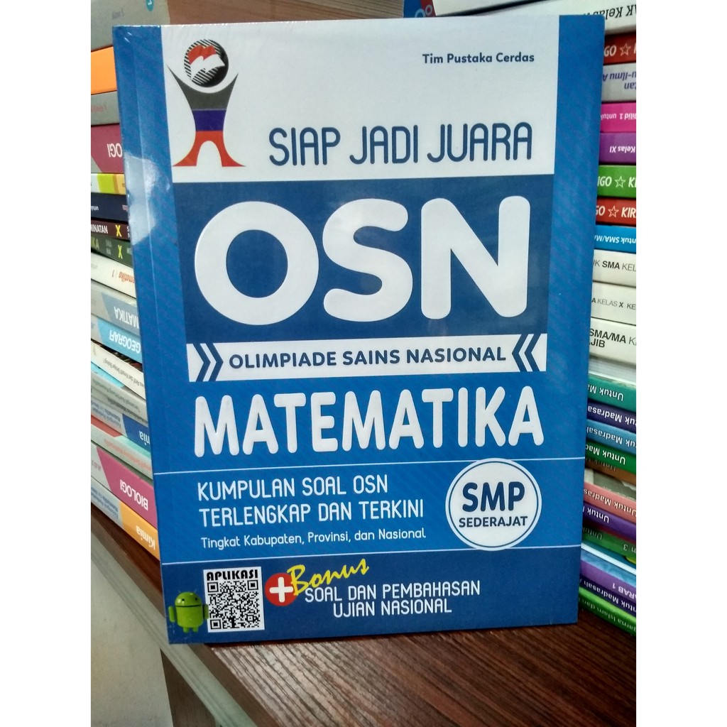 Jual Buku Siap Jadi Juara OSN Matematika SMP Sederajat - Pustaka Baru ...