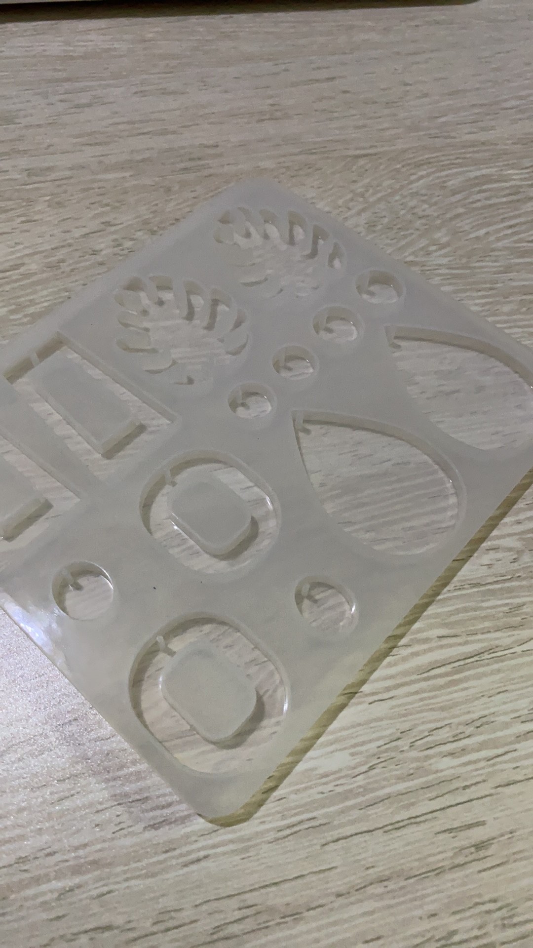 Cetakan Resin Epoksi Uv Bahan Silikon Kristal Transparan Handmade Diy Untuk Membuat Perhiasan Anting