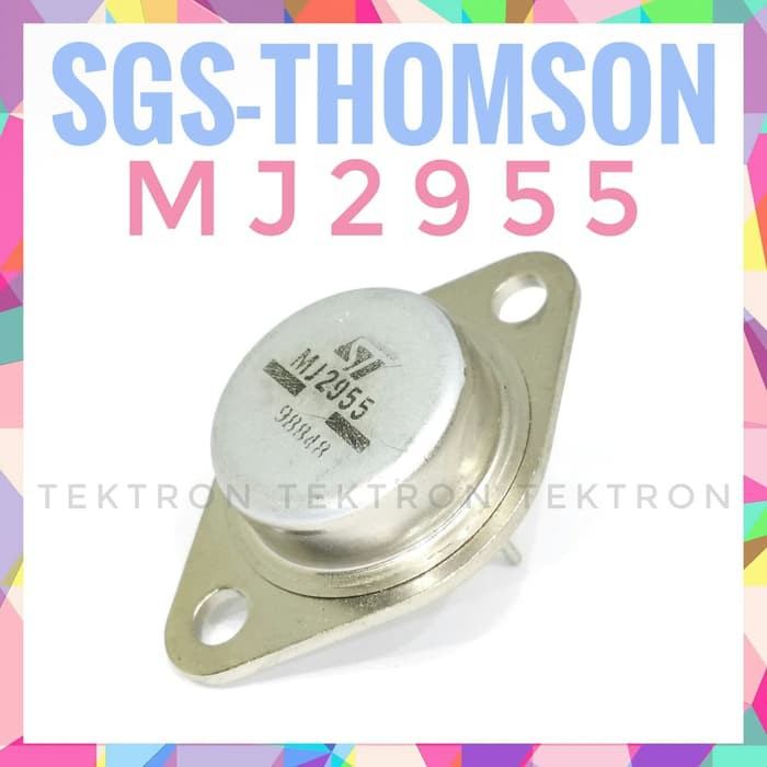MJ2955 SGS-THOMSON, ORI (new old stock), audio power amplifier