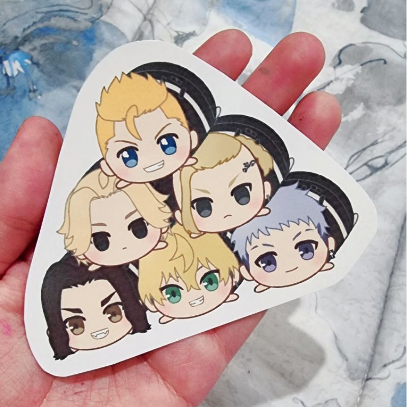 

tokyo revengers stiker Waterproof Anti Air tokrev sticker cute toman manji gang