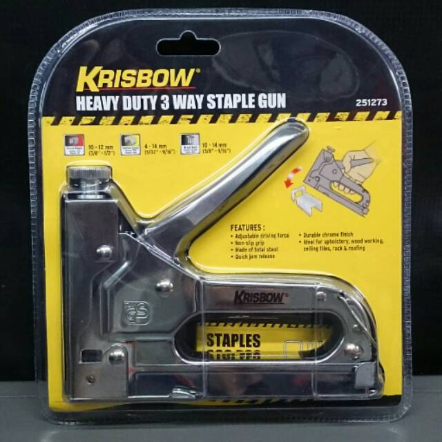 

Step Gun / Staple Gun Heavy Duty 3 in 1
