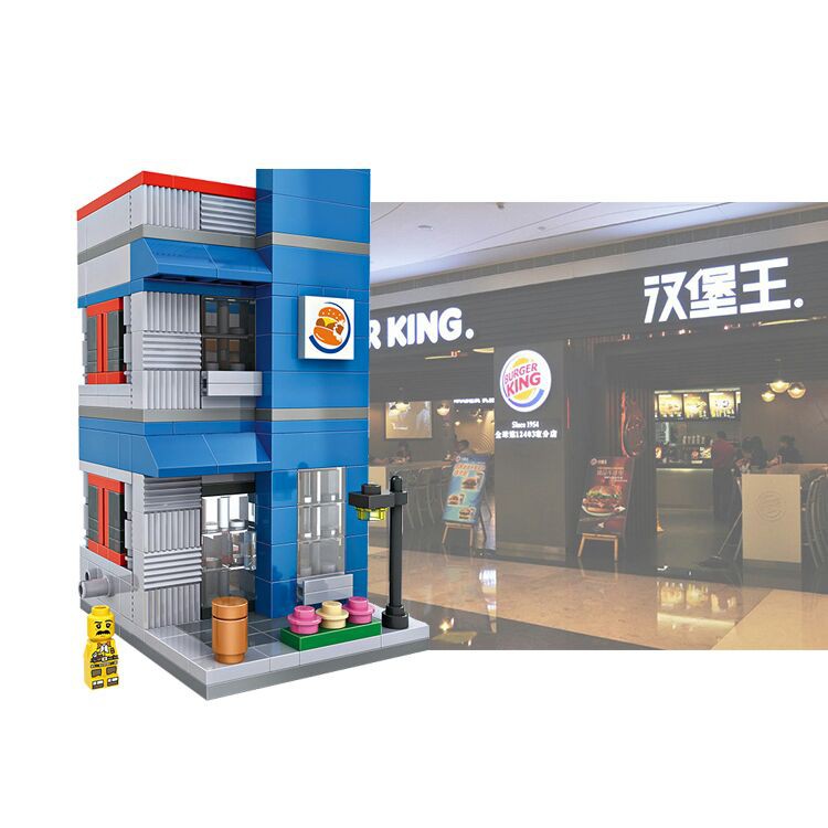 [SALE OFF] LOZ Mini Block Building Series - Burger King