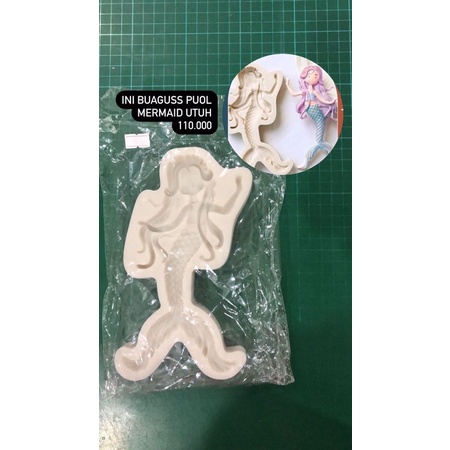 

NEW// CETAKAN SILIKON MOULD MERMAID UTUH / ALAT HIAS DEKORASI KUE ULANG TAHUN MODEL PUTRI DUYUNG UNIK