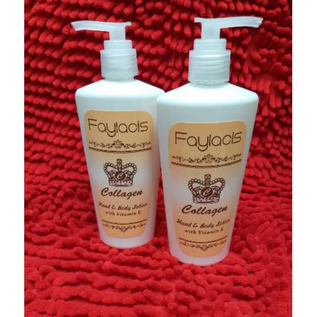 HAND BODY LOTION COLLAGEN FAYLACIS 250 ML BPOM