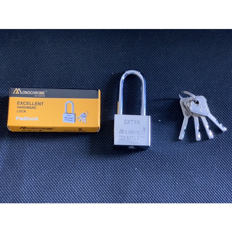 Gembok Pengaman Rumah Gembok Pintu Monochrome Leher Panjang