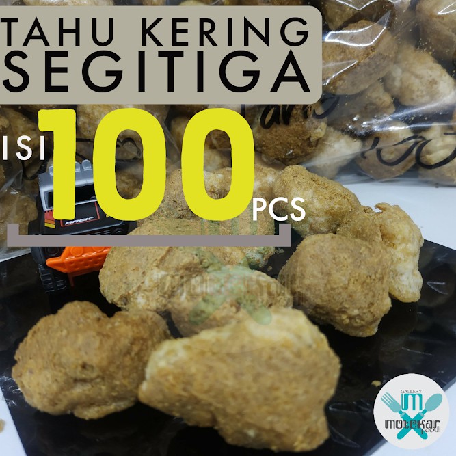 

100pcs TAHU segitiga kering untuk Toping Baso Aci Cuanki Seblak
