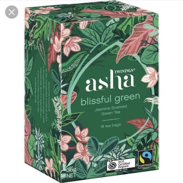 

Twinings tea Asha blissful green