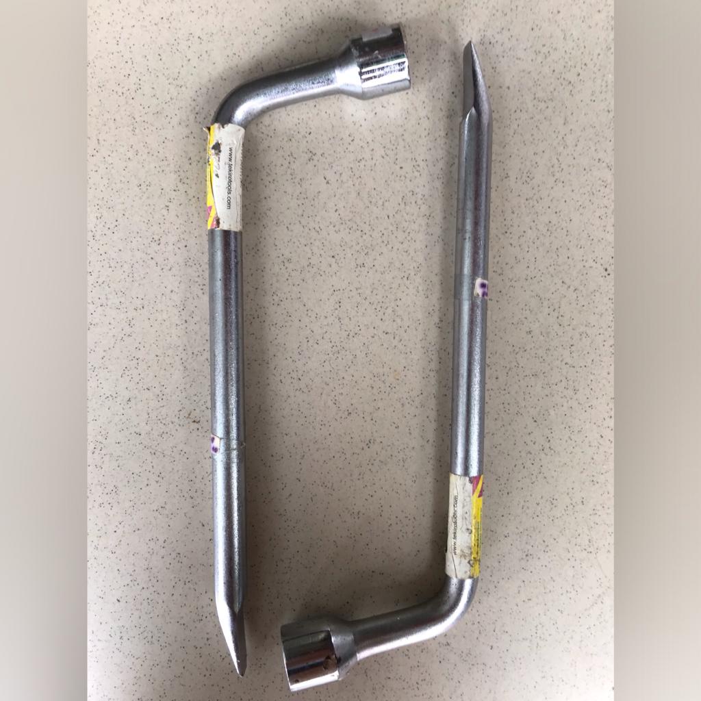 Kunci Roda L 19mm TEKIRO + Congkelan Ban Mobil Motor CRV HIGH QUALITY