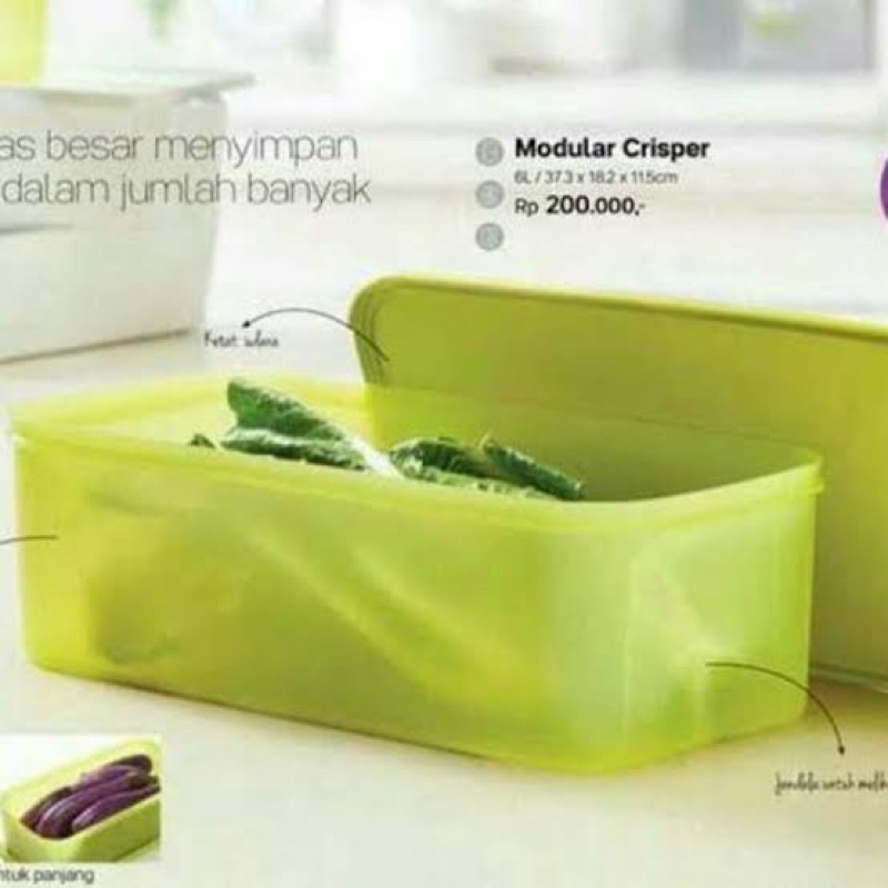 TUPPERWARE MODULAR CRISPER