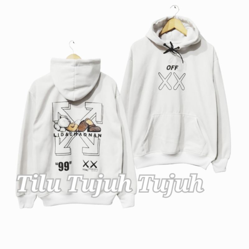 SWEATER HODIE ZUMPER OFF WHITE_JAKET OFF WHITE HITAM