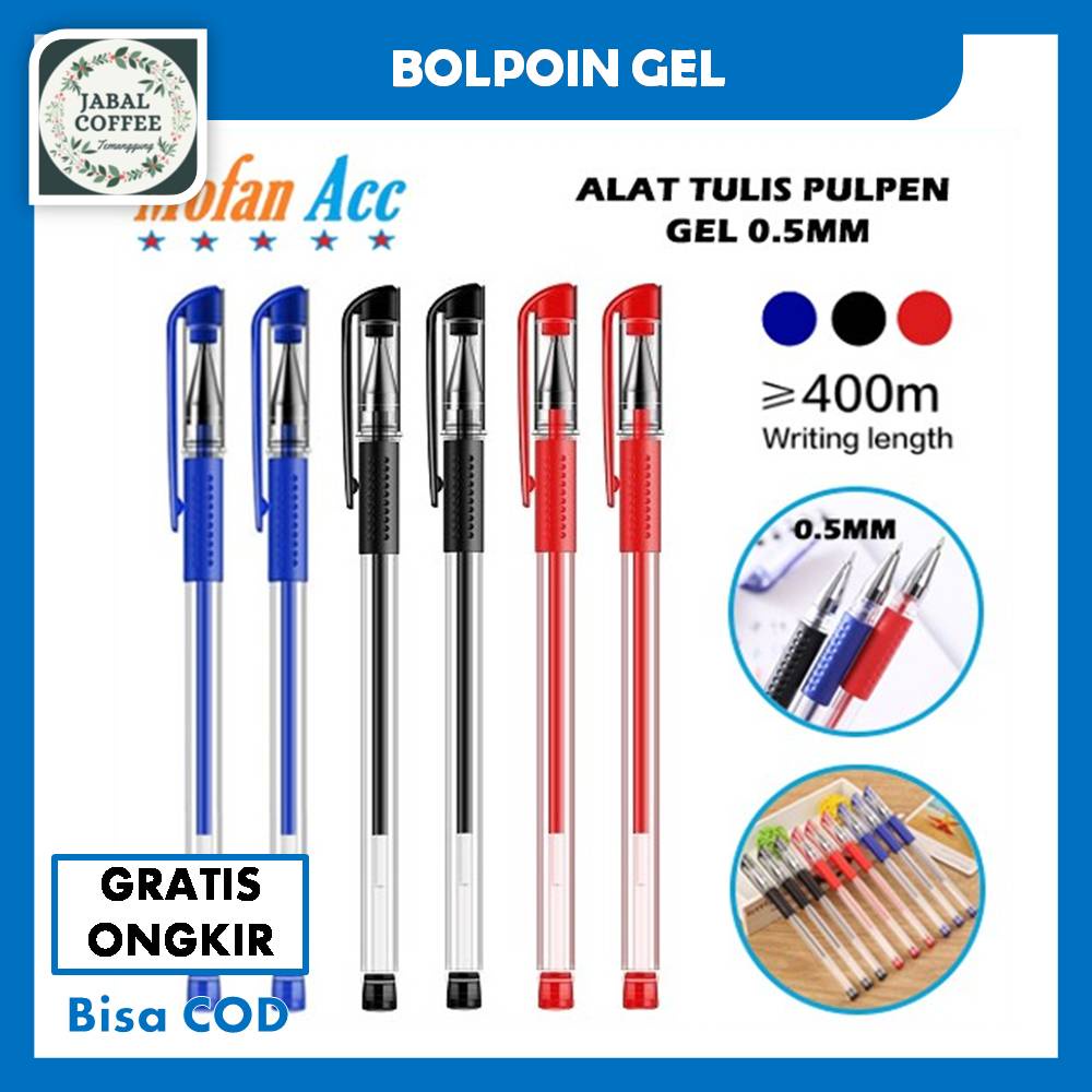 Pulpen Gel Pulpen Import / Pena Gel Mini 0,5 MM / Pena Murah / Pulpen Gell Tinta 0,5 MM J46