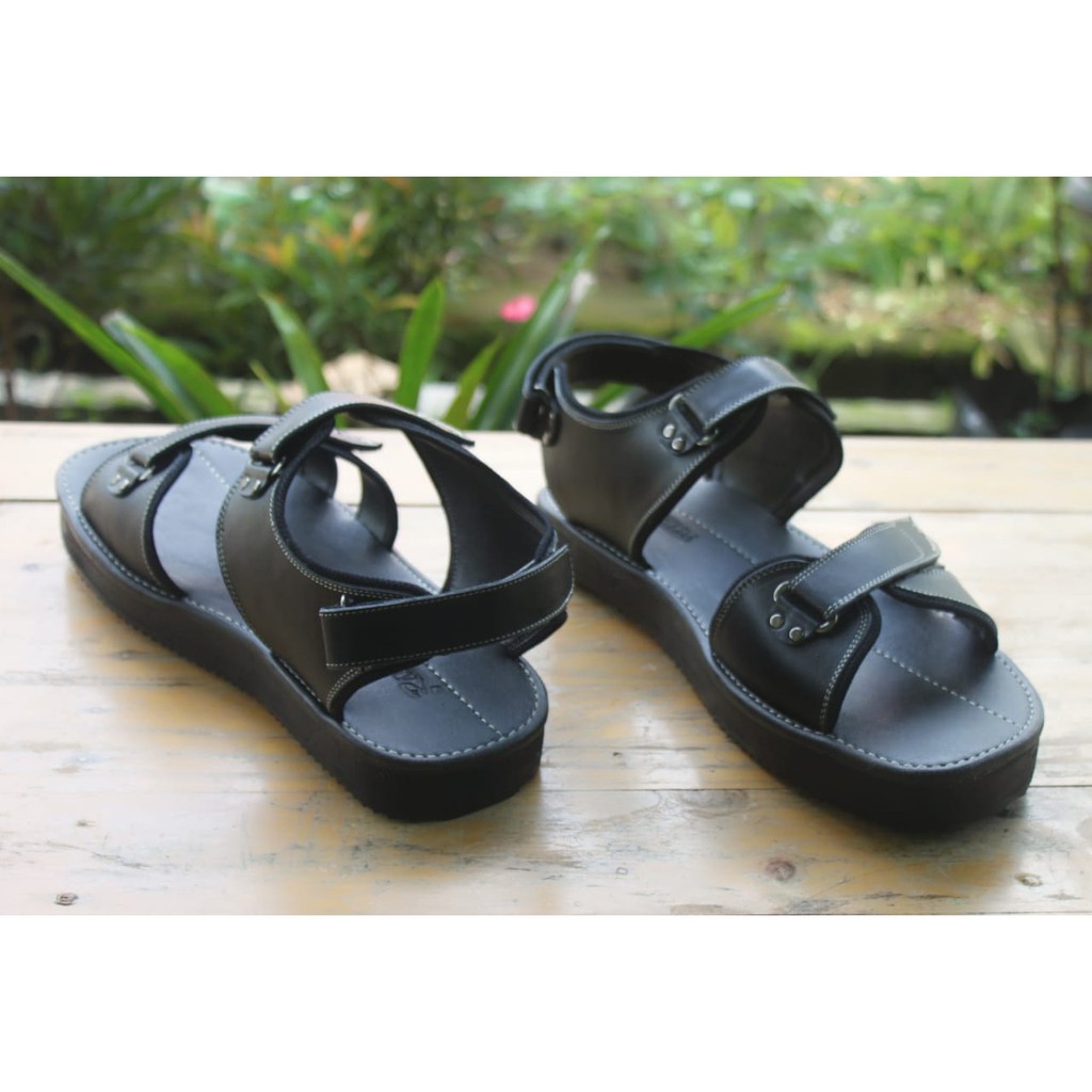 Sandal Gunung Pria Kulit Asli Rasheda GR 48 Big Size