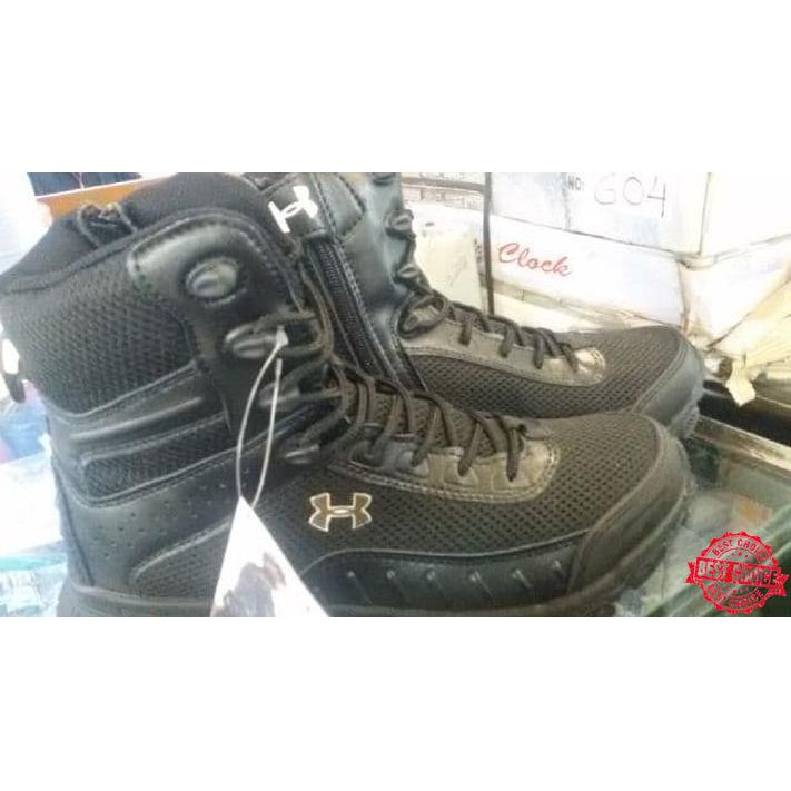 HOT Sepatu under armour HITAM MUMER