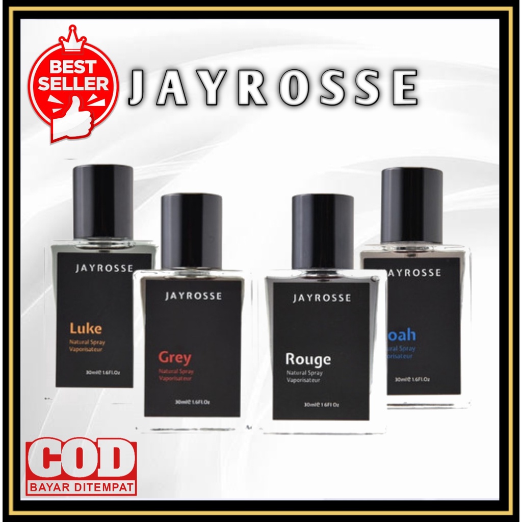 (REALPICT) JAYROSSE GREY Parfum Viral Tiktok/Parfum Pri Pemikat Wanita