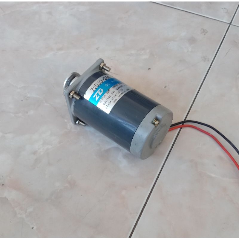 DC MOTOR ZD Z2D30-24A 24V 2000RPM 2.0A Motor Tanpa Gearhead