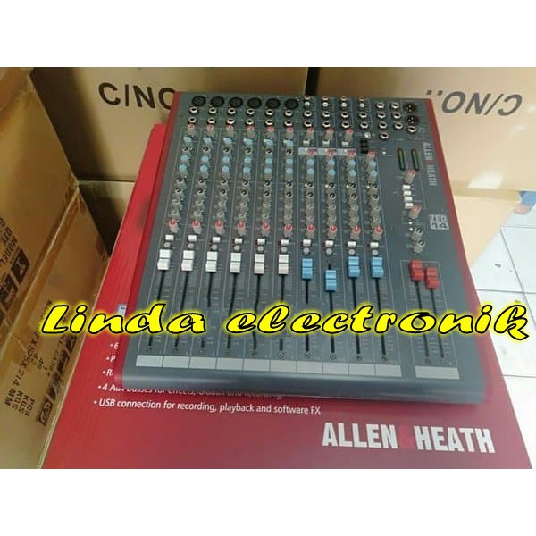 Mixer Allen Heath zed14 14channel allen heath&heath zed 14