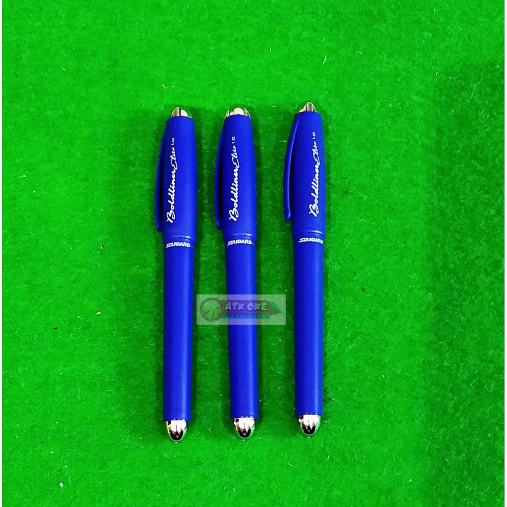 

1 Pcs Pulpen Standard Boldliner Elite Biru 1.0mm