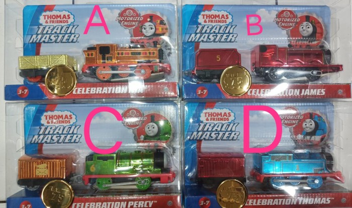 Mainan Anak Thomas and Friend Track Master Celebration