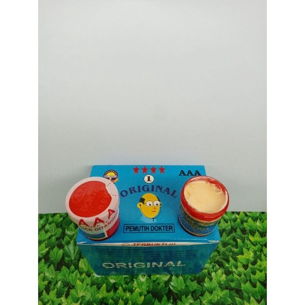 CREAM DR BOTAK SEGEL AAA ORIGINAL // Cream Pemutih Dokter No.1 ( 1 Box isi 12 pcs )