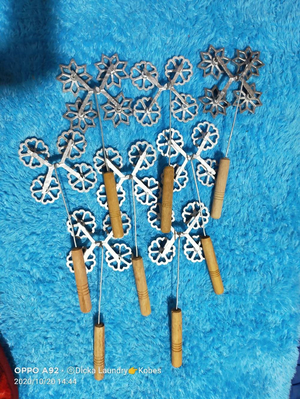 Paket Bunga Gandeng Jumbo - Cetakan Kembang Goyang