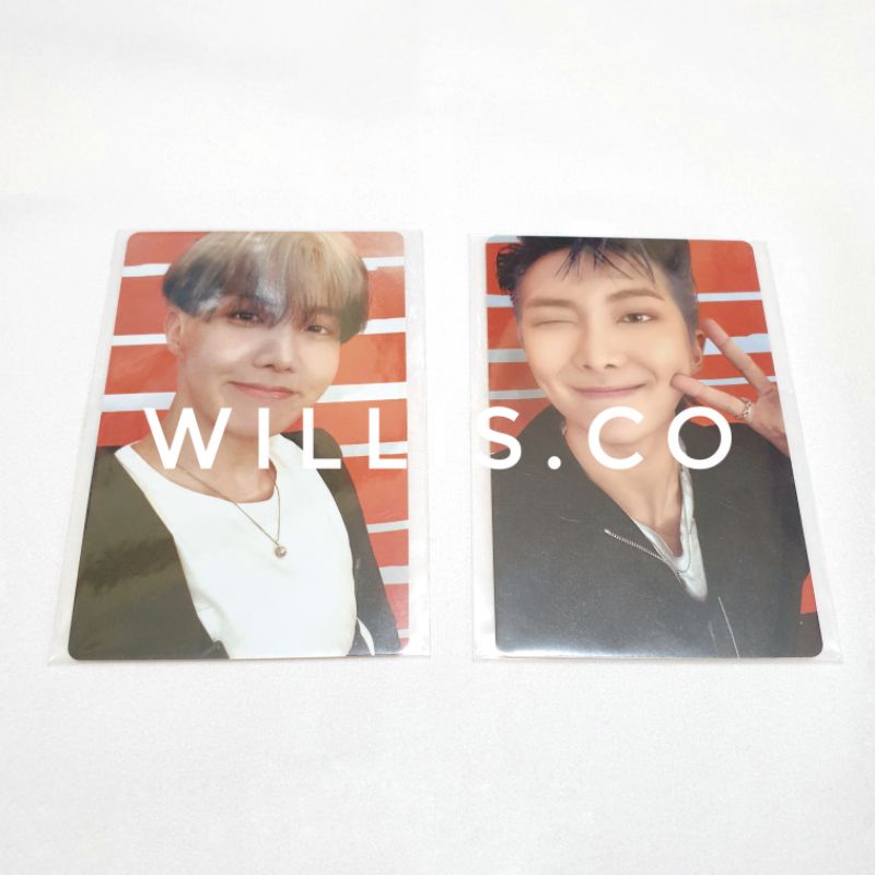 Butter Photocard POB Japan FC Namjoon RM Hoseok Jhope