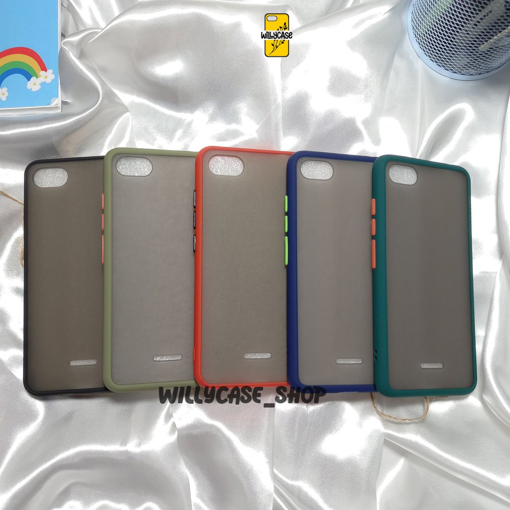 XIAOMI REDMI 6A Case Dove Matte Transparant Slim Case Fuze