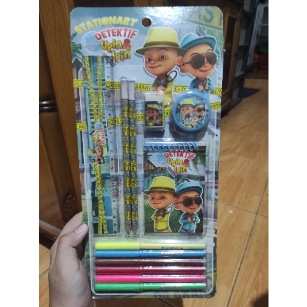 

Upin Ipin Stationary Detective U&I