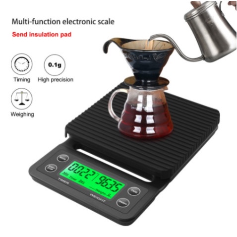 Timbangan Kopi Digital 5kg/0.1gr / Timbangan Emas / Coffee Scale